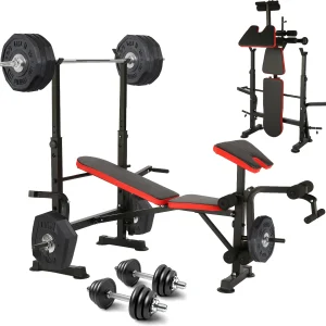 Bench Set with Squat Rack